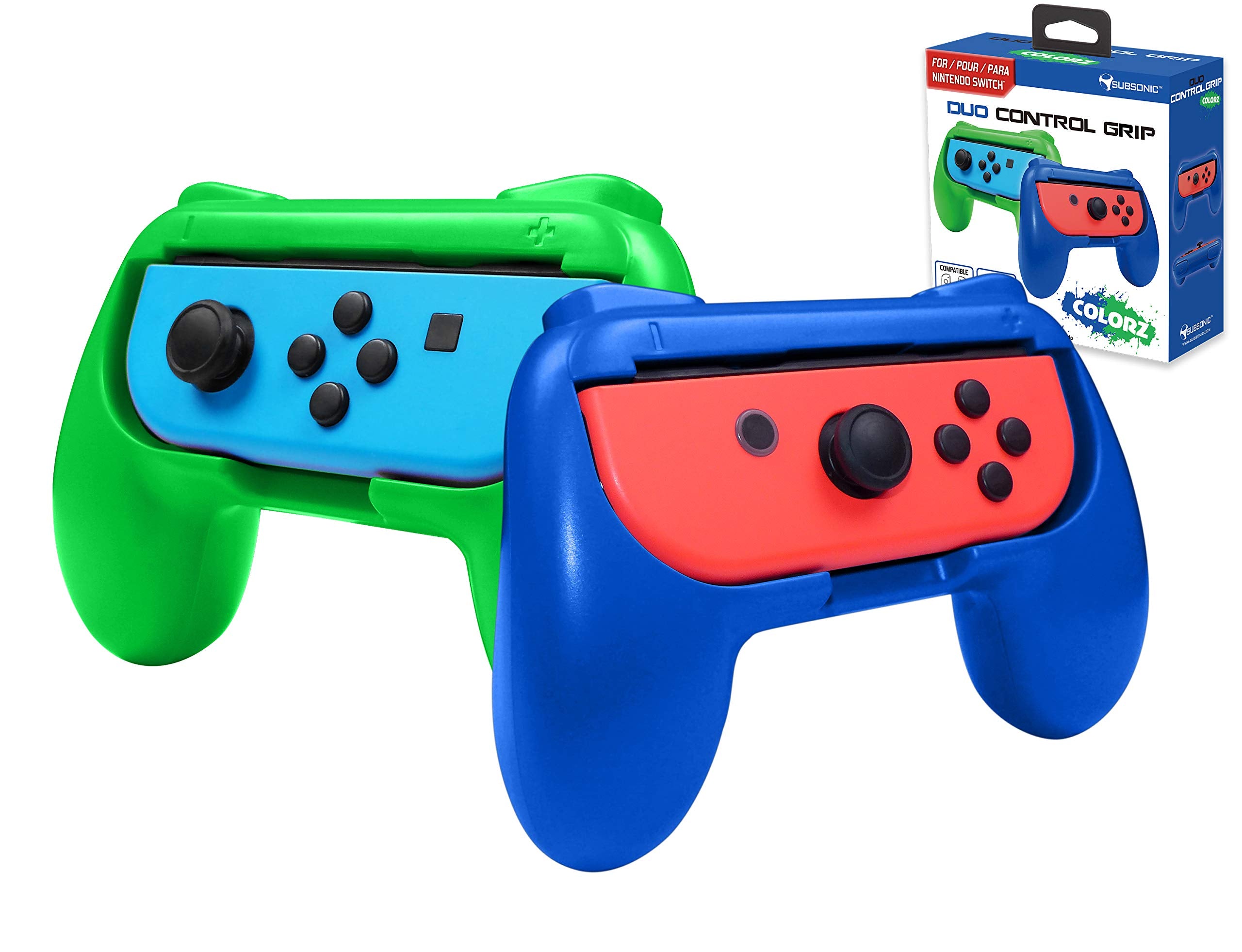 Mando Nintendo Switch Subsonic Joy-Contras Azul Y Verde Mando Nintendo Switch Subsonic Joy-Contras Azul Y Verde
